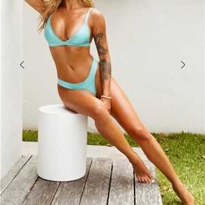Hello Molly Turquoise Bikini Set